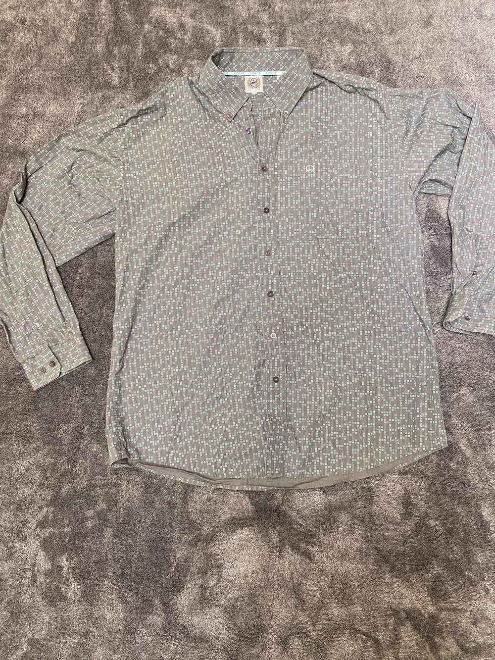 Cinch Men’s XL Western Button Down Shirt | Dressy Casual | Father’s Day Gift